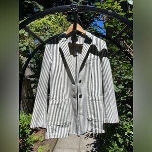 United colours of Benetton striped blazer with tag